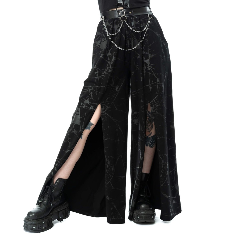 Vixxsin - Shadowglass Weite Hose - Schwarz
